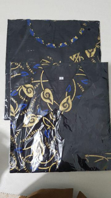 Baju Couple Maura Couple - Sania Ruffle Batik Couple Ori Ndoro Jowi Dnt Bajubatik | Bajucouple M L X