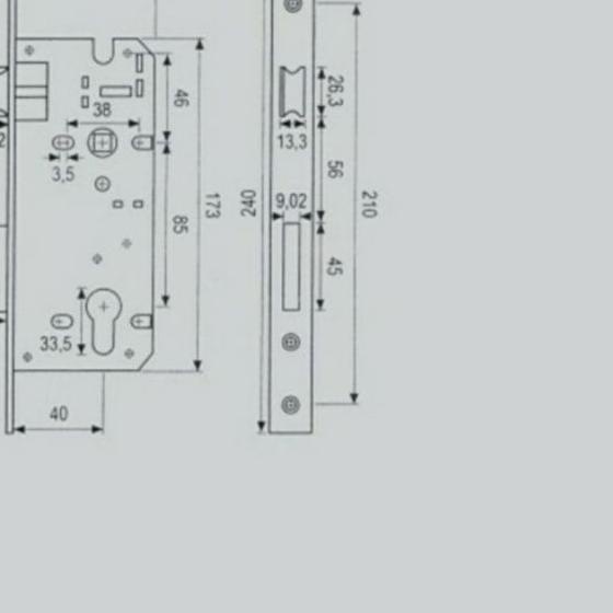 ➯ KODAI Bodi body kunci pintu rumah komputer keys lidah swing lockcase ☈