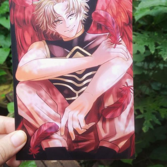 TREN MASA KINI Anime Art Prints/Postcard / Sukuna / Sailor Moon / Hawks BNHA / Dazai BSD / Haru Kato