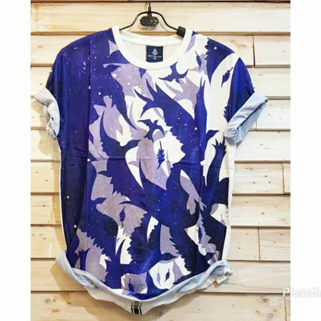 Tshirt Baju Kaos Printing 3D Bird Burung Bangkok Thailand Fullprint Print Import Spear Distro