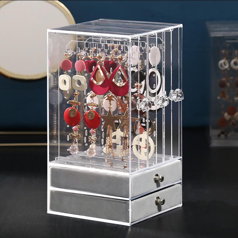 Rak Organizer Aksesoris Acrylic anting,gelang,kalung, bros, dkk.