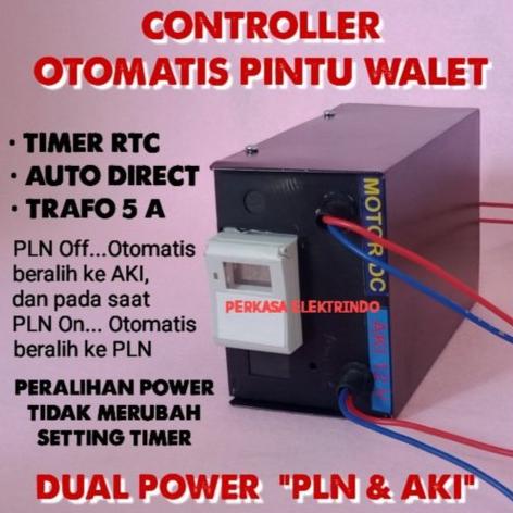 Controller Otomatis Pintu Rumah Walet Tenaga Pln Dan Aki Berkualitas