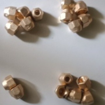 Nepel Nut 1/4 / Nepel Tembaga Pipa AC 1/4