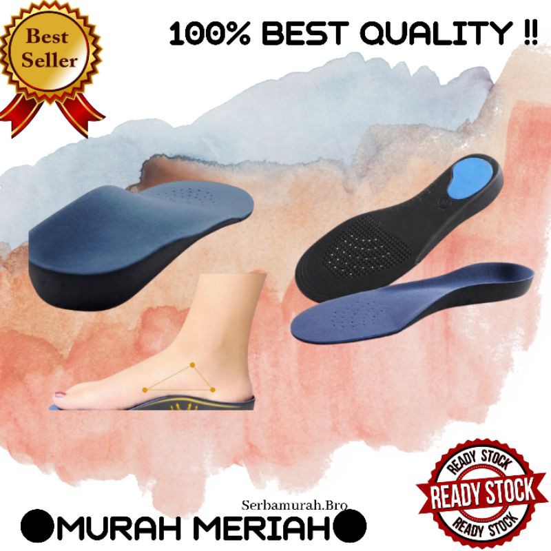 Insole Flat Foot Insole Kaki Bebek Insole Kaki Datar Alat Terapi Kesehatan Olahraga Alkes Shopee Indonesia