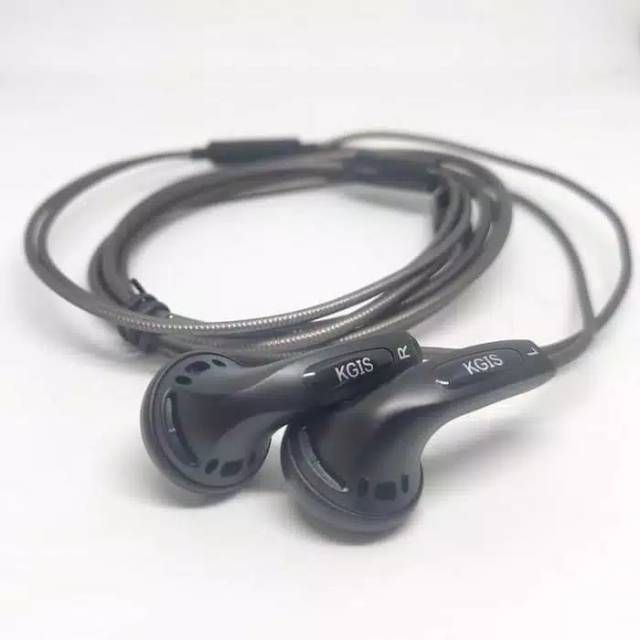 [BETTER THAN VIDO] KGIS P1 with Mic HiFi Sound Bass Earphone Durable Cable Headset