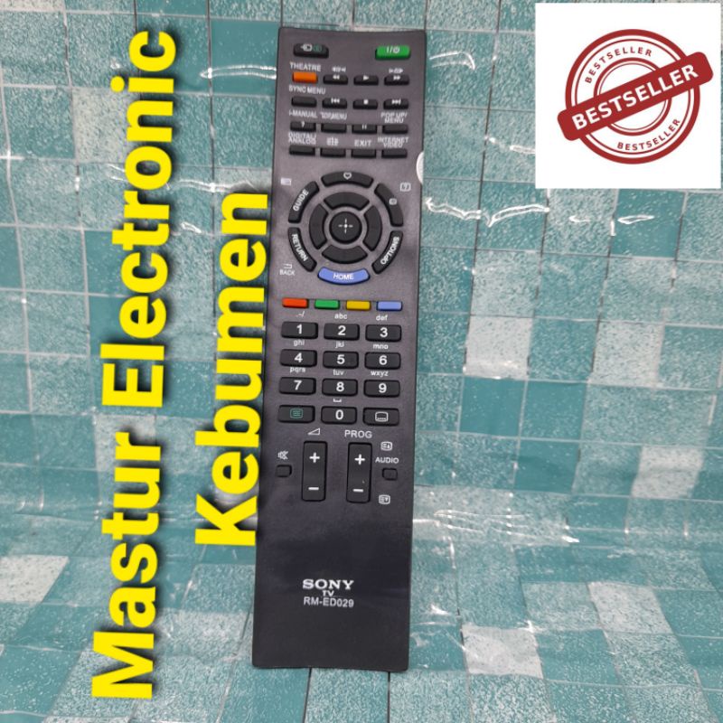 REMOTE REMOT TV LED SONY BRAVIA RM-GA019 ORIGINAL PABRIK