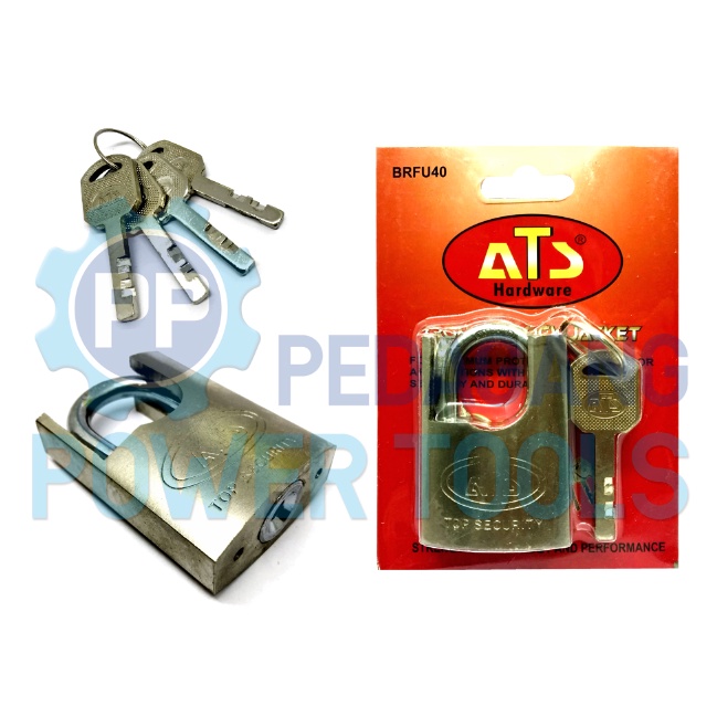 ATS GEMBOK JAKET 40 MM PAGAR RUMAH IRON PADLOCK JACKET 40MM BRFU40
