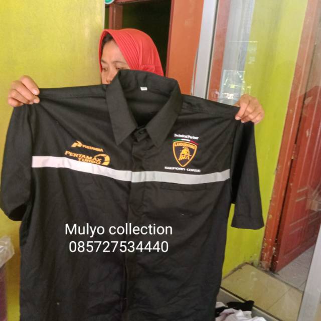 Baju promosi pertamina