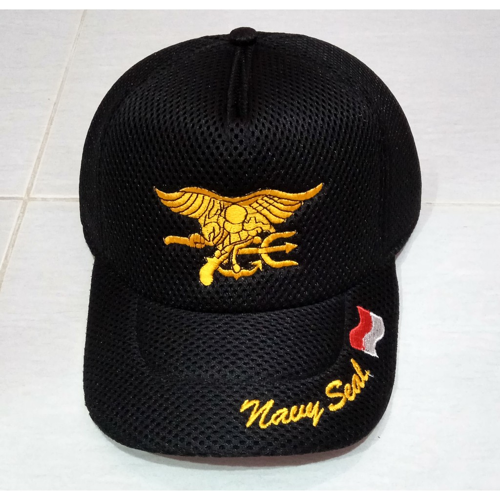 TOPI NAVY SEAL - NAVY SEAL - BAHAN JARING