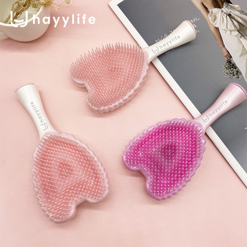 HAYYLIFE Tangle Brush Heat Resistant-Anti Static-Water Resistant HL-BBB572-2