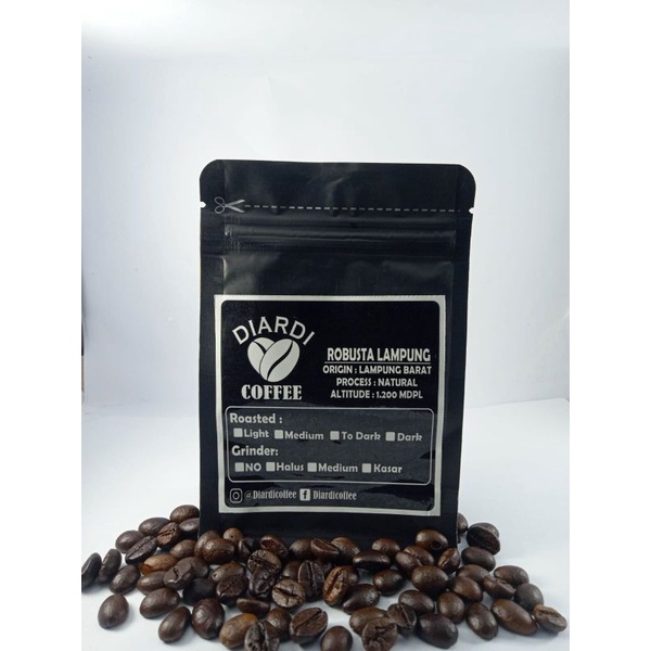 

Kopi Lampung barat 150 Gram , Bubuk , Robusta kopi tanpa campuran