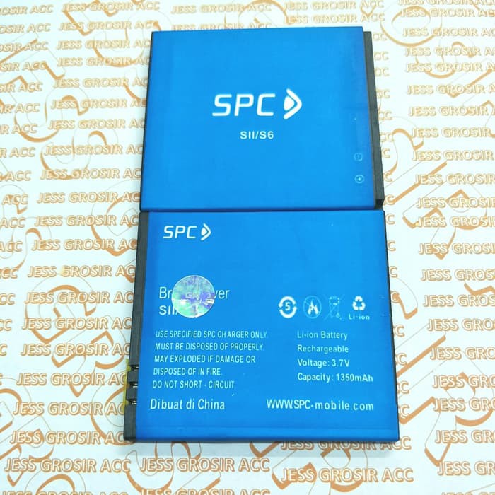 Baterai Battery Batre Original SPC SII , S6 Delta