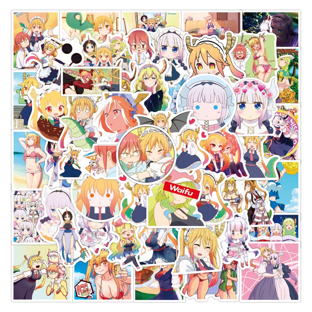 DM001 – Sticker / Stiker Anime Jepang Miss Kobayashi's Dragon Maid