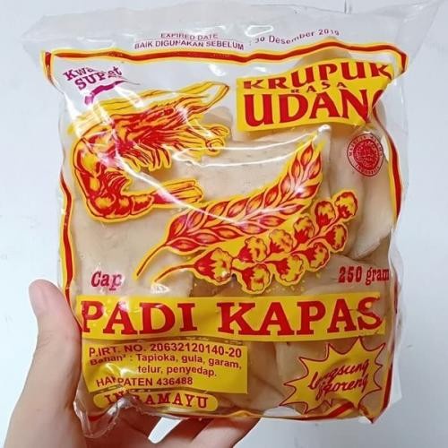 

Krupuk Udang Padi Kapas 250gr Khas Cirebon Indramayu