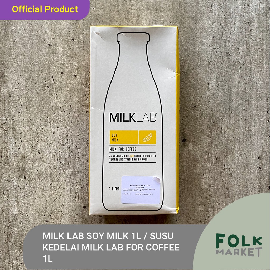 

MilkLab Soy Milk / Susu Kedelai Milklab For Coffee / Kopi 1L