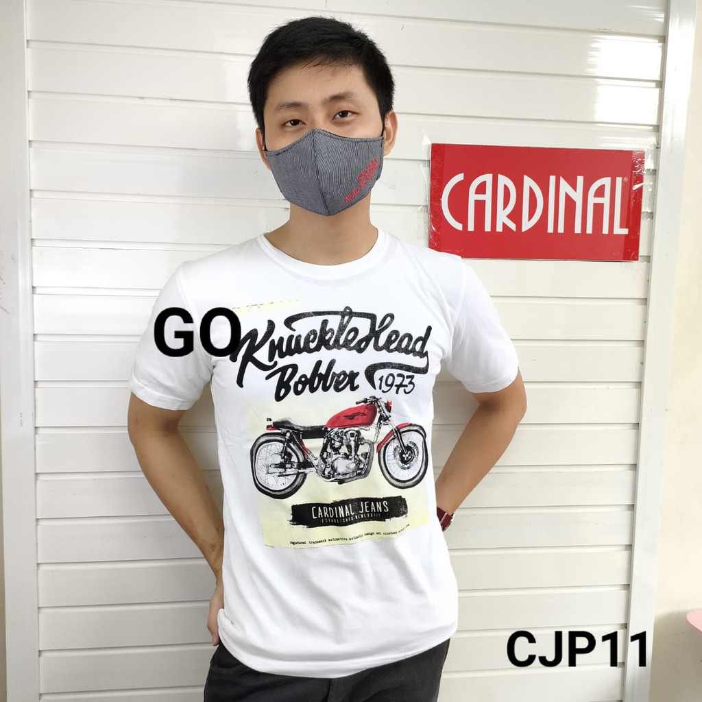 BB CARDINAL JEANS CD KAOS T-Shirt Cowok Baju Reguler Slimfit Cowok Kaos Cardinal New!!!