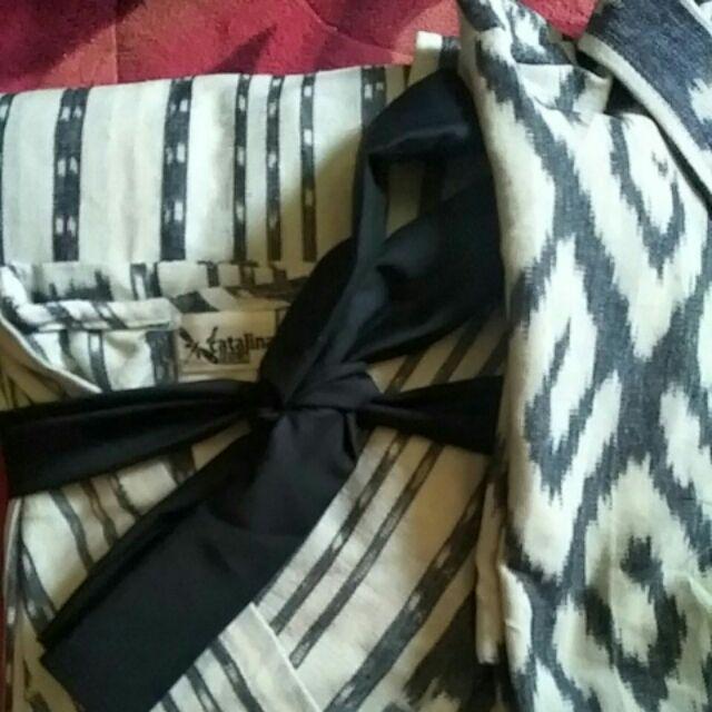 Set Couple Kemeja Tenun X Desty Full Tenun