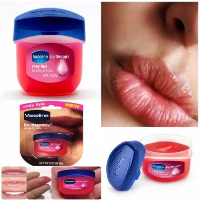 VASELINE Lips Pink | Vaseline Petroleum Jelly Rose Lips
