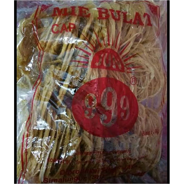 

Mie Lingkar Cap '' 999 '' ( @ 500 Gram ).