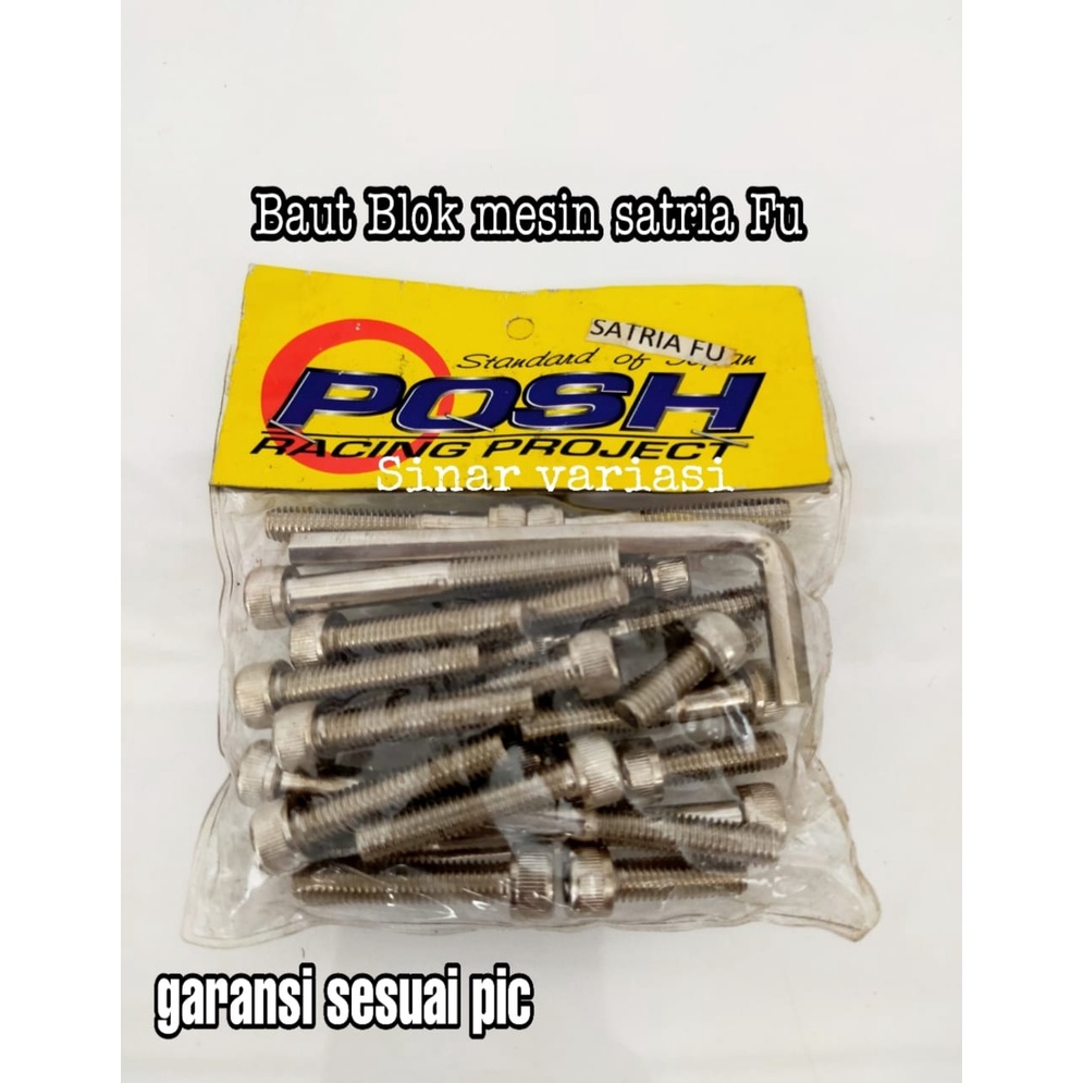 Baut blok mesin satria fu