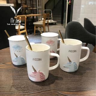  Gelas  Mug Keramik  Minimalis Motif  Unicorn Minimalis dengan 