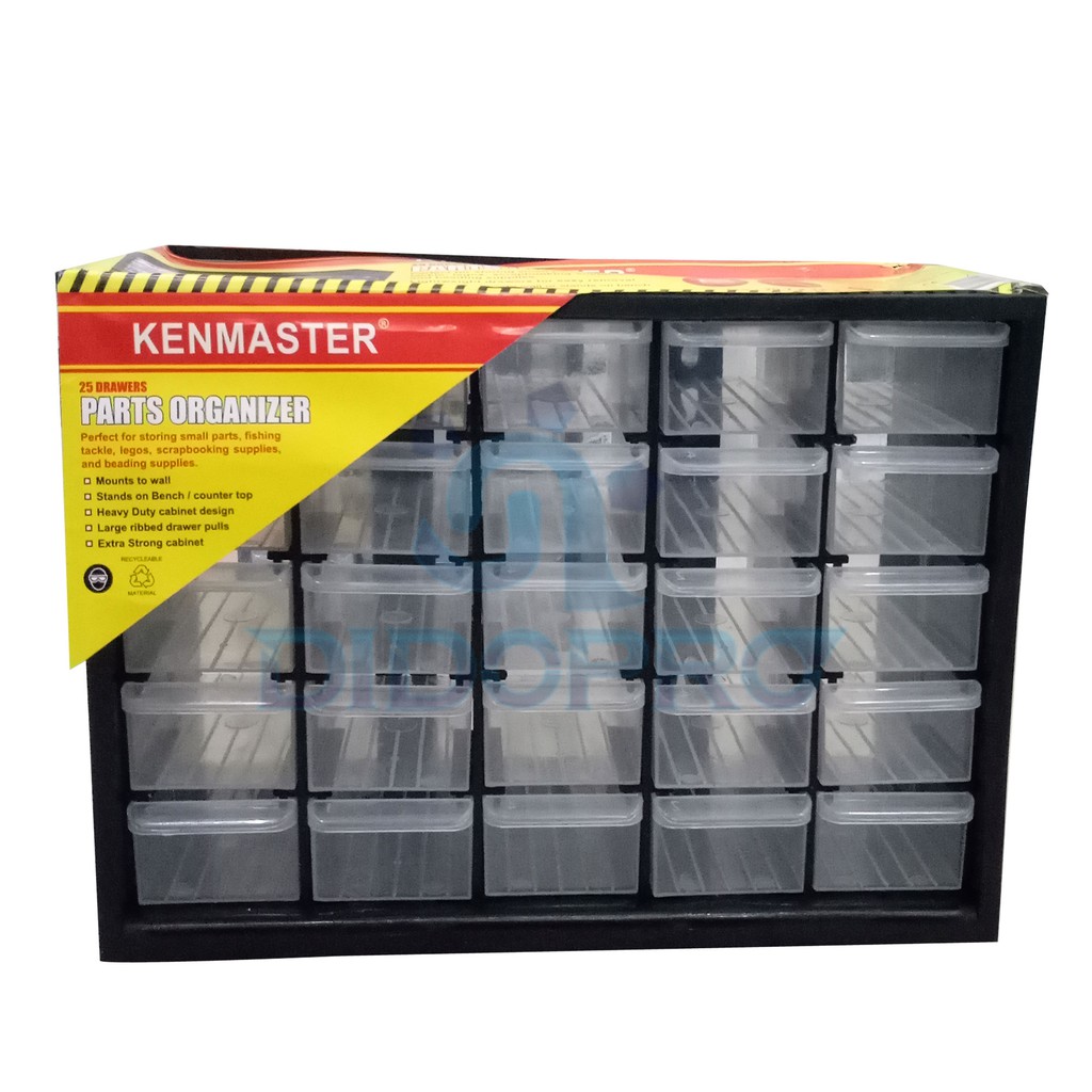 Kenmaster Rak Susun Drawer 25 Kompartemen