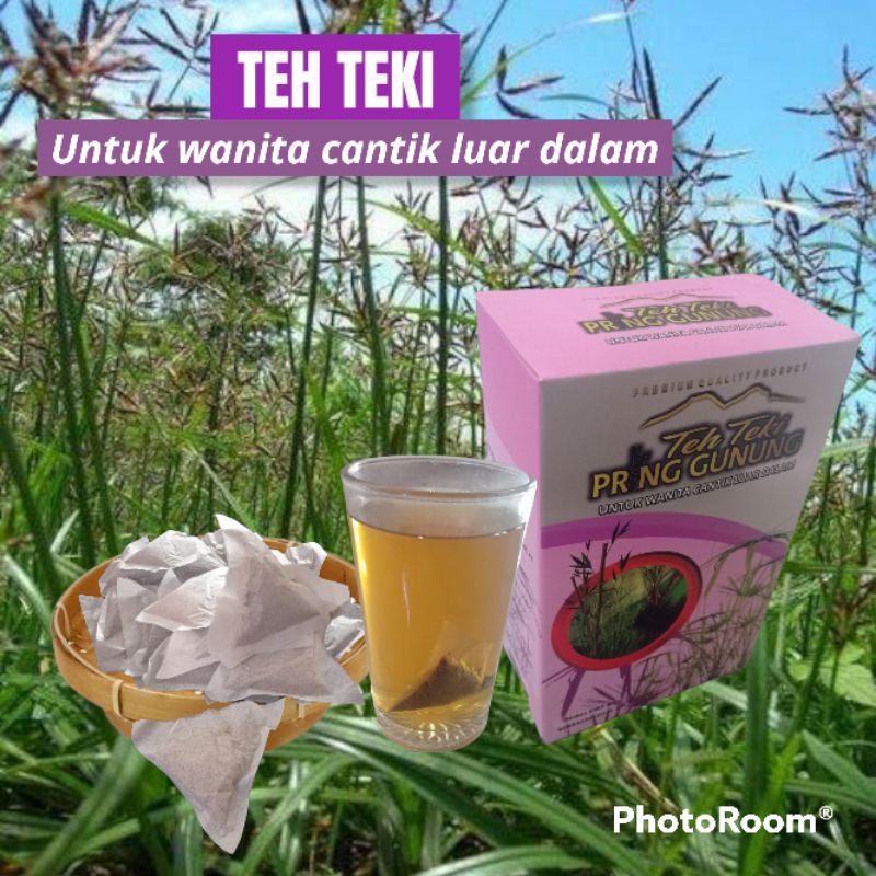 

Teh rumput Teki ,obat herbal keputihan,rapet,keset,wangi