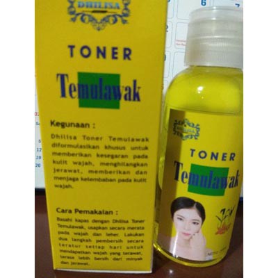 [BPOM] DHILISA TONER TEMULAWAK 100ML