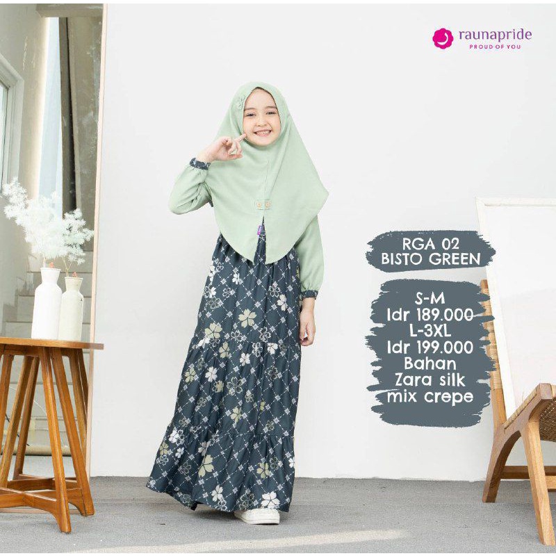 gamis remaja Rauna pride