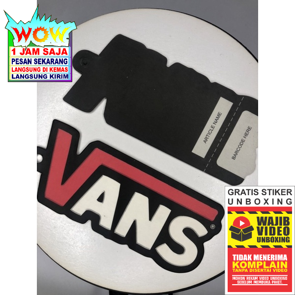 

VANS LABEL TAG HANGTAG SUPER PREMIUM CO 1X DI KIRIM 600PCS