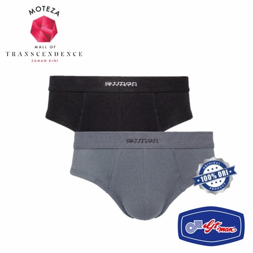[MURAH] [COD] Celana Dalam Underwear Brief Pria-GT Man GSF01 mini spandex- Isi 2 pcs - Random