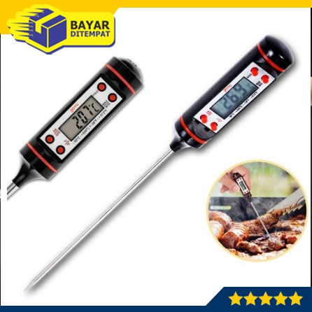 Termometer Makanan Suhu Air Makanan Dapur Digital Food Thermometer Murah Alat Ukur