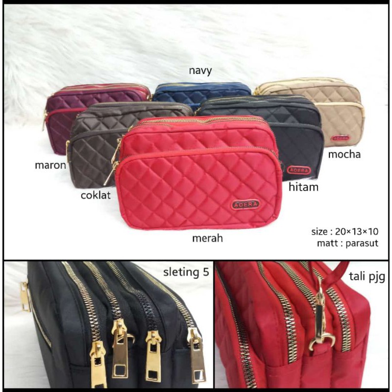 KHUSUS GROSIR aoera 5 ruang // tas wanita // tas mini // clouth aoera // tas murah // bisa COD