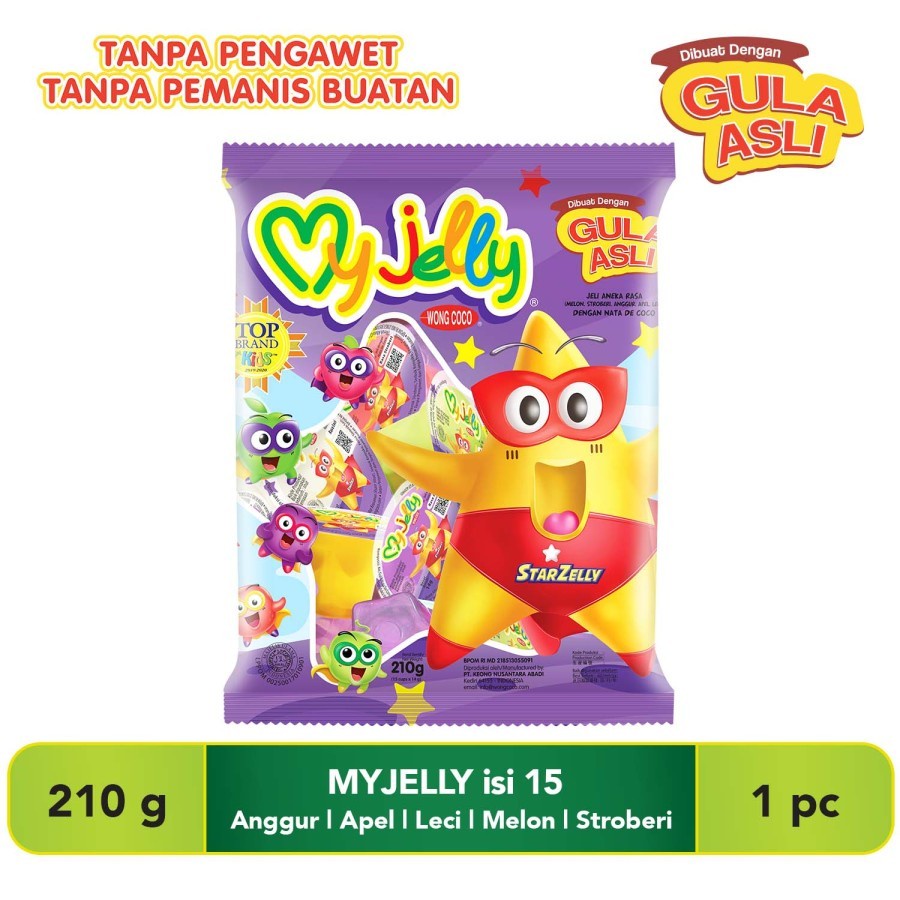 

WONG COCO MY JELLY KONNYAKU 15S 210 GRAM