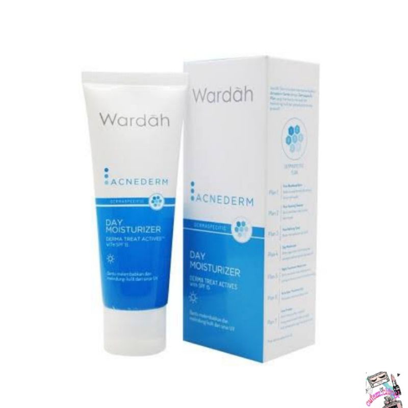 ☃Cutezz_Ching1☃Wardah Acnederm Day Moisturizer 40ml