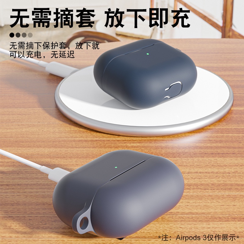 Silicone Cover Case untuk Airpods 3 Pro Case Nirkabel Bluetooth untuk Airpod Airpods Pro Earphone Aksesoris Dengan Stiker Anti-debu