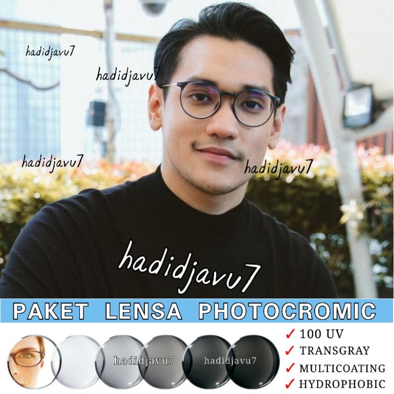 KACAMATA BULAT MODEL AFGAN_ FREE LENSA PHOTOCROMIC