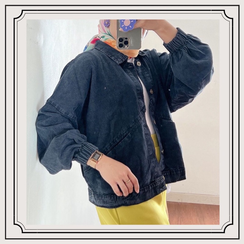 [SYS.LABEL] LILIANA JACKET JEANS BALOON