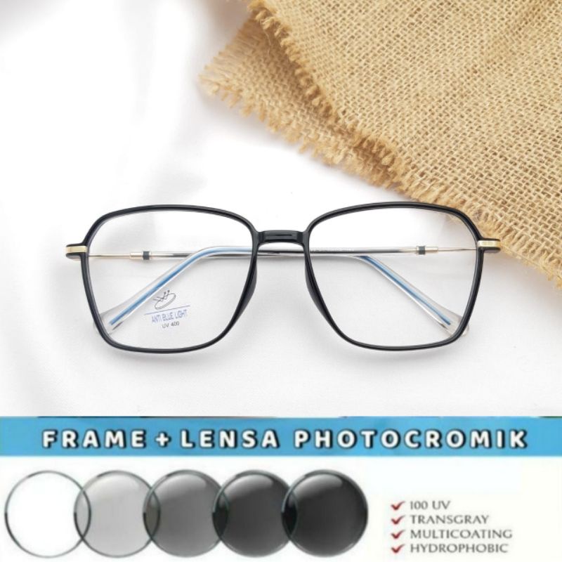 kacamata photocromic kacamata wanita kotak kacamata minus kacamata