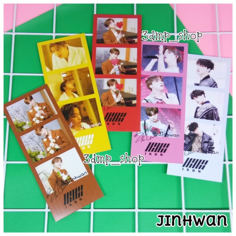 [MINIMAL BELI 2] Photostrip ikon jinhwan bobby dobghyuk yunhyeong chanwoo