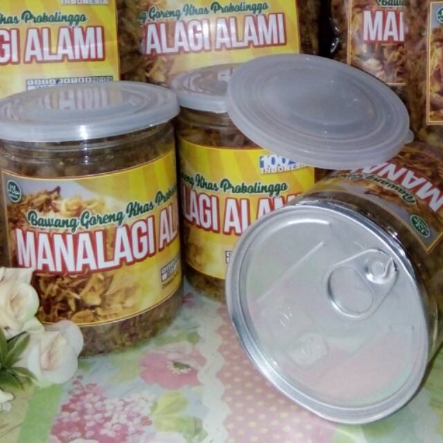 

Bawanh goreng kemasan toples