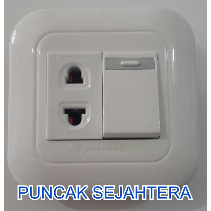 Saklar Engkel Stop Tanam Panasonic WEJ 5531 + WEJ 10919 + WEJ 78029