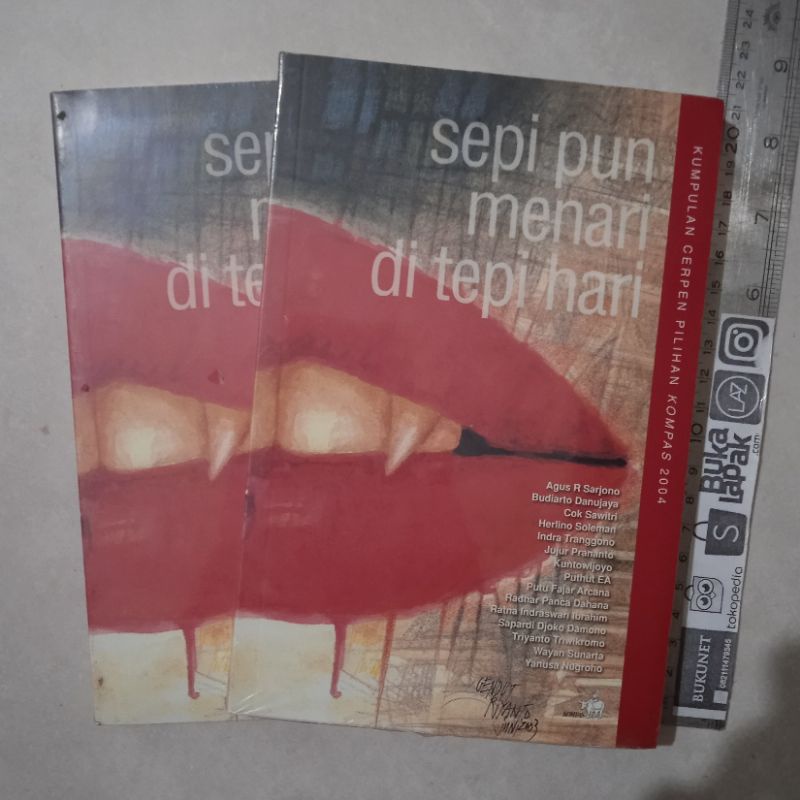 Sepi Pun Menari di Tepi Hari -  Kumpulan Cerpen Kompas 2004