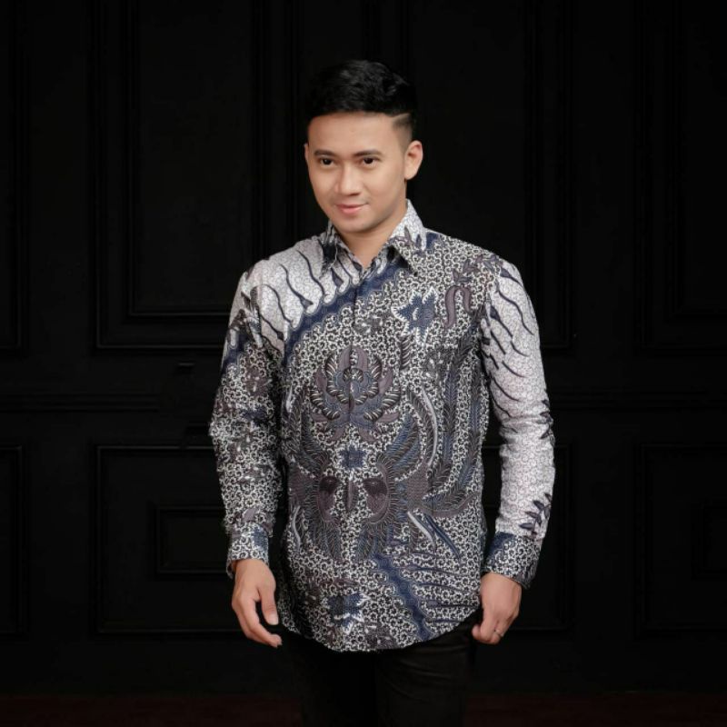 kemeja batik termurah terbaru kemeja solo sogan size M L XL XXL