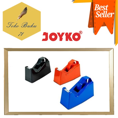 

TAPE DISPENSER JOYKO TD-103 / TAPE CUTTER / TEMPAT ISOLATIP ISOLASI LAKBAN