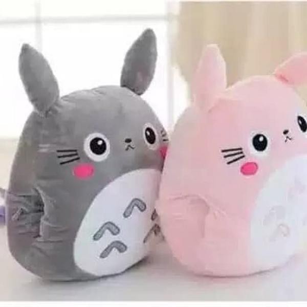Balmut Totoro Abu Abu 35cm Balmut Totoro Pink Baru Rare Limited Hadiah Ulang Tahun Mainan Anak Bonek