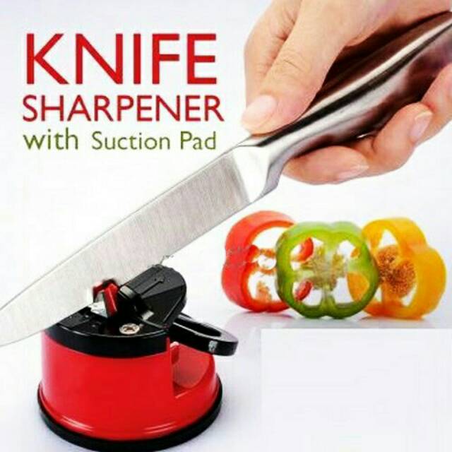 Asah pisau knife sharpener kleva asahan pisau suction pad gunting dapur alat rumah tangga kitchen-2