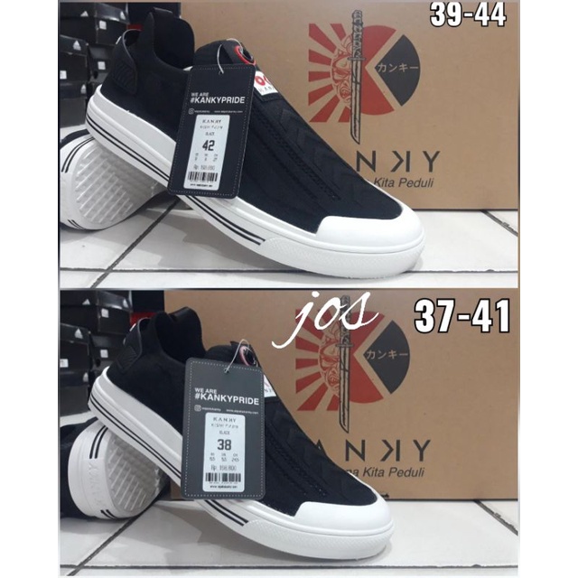Sepatu Slip On Pria Wanita KANKY KISHI FUJIN Original