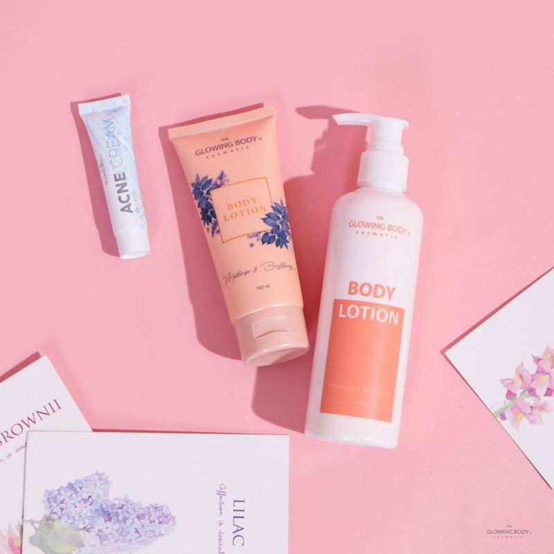 [FREE POUCH] LOTION THE GLOWING BODY COSMETIC