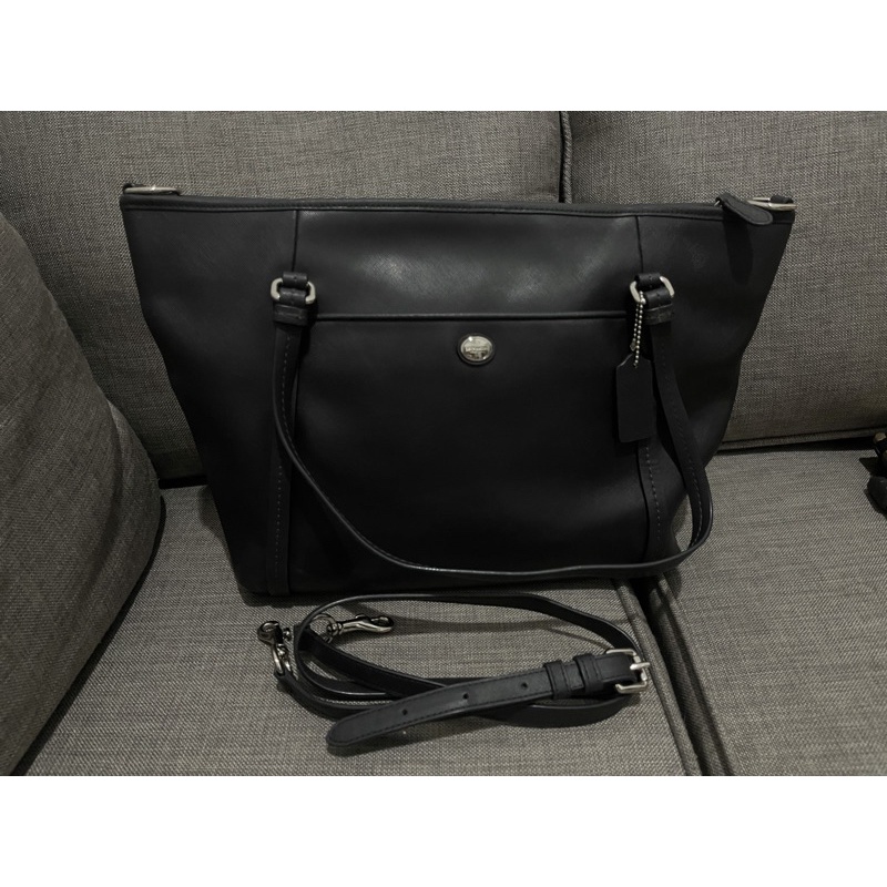 tote coach hitam good cond preloved